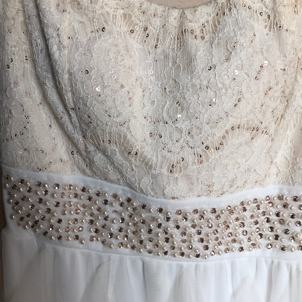 Papaya Mini Ruffle Dress - Picture 2 of 5